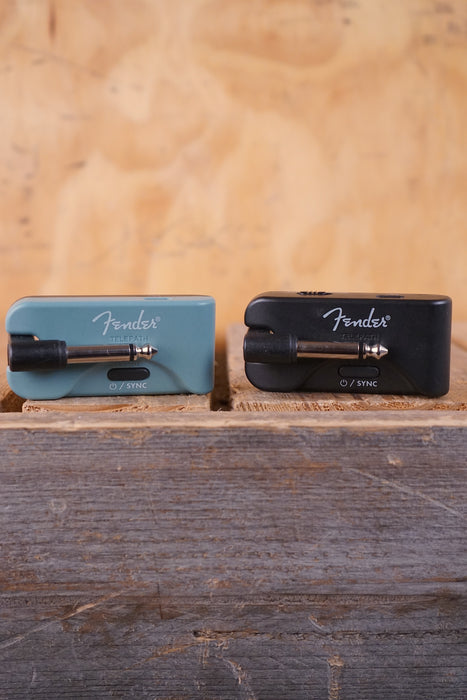 Fender Telepath Wireless System in Mystic Ice Blue and Black, (Used)