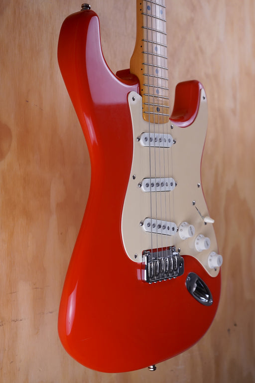 Johnson Strat in Fiesta Red, (Used, Comm) - Fair Deal Music
