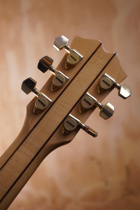 Washburn HB-35 in Natural Made in Korea Semi-hollow Electric Guitar, (Used) - Fair Deal Music