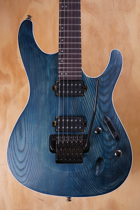 Ibanez S520AH in Cosmic Blue Flat, (Used)