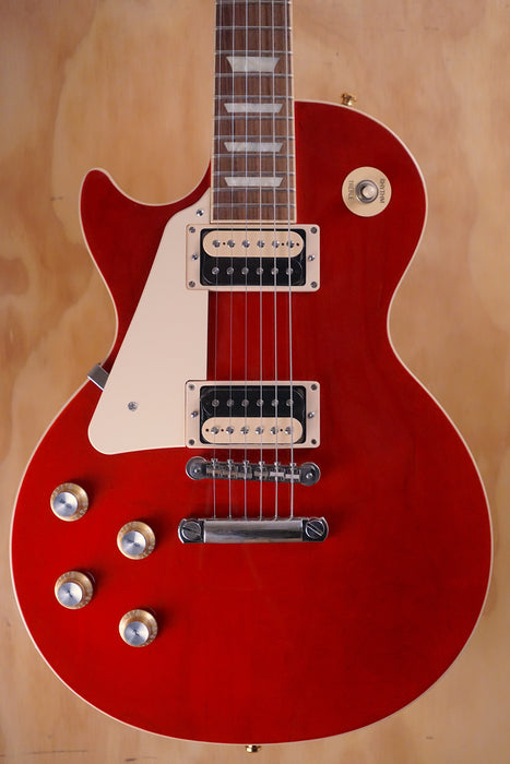 2019 Gibson Les Paul Classic in Wine Red Left-Handed, (Nearly New) - Fair Deal Music