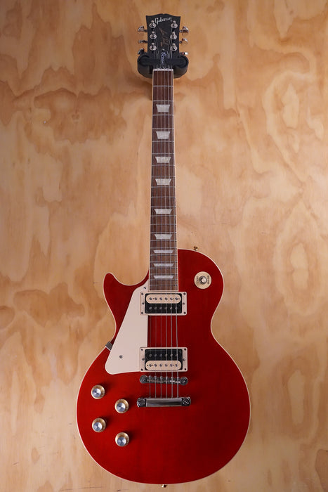 2019 Gibson Les Paul Classic in Wine Red Left-Handed, (Nearly New) - Fair Deal Music