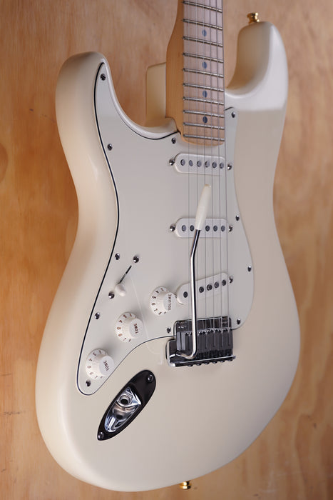 2007 Fender American Standard Stratocaster Left-Handed in Olympic White, (Used) - Fair Deal Music