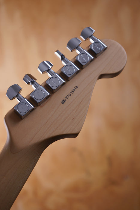 2007 Fender American Standard Stratocaster Left-Handed in Olympic White, (Used) - Fair Deal Music