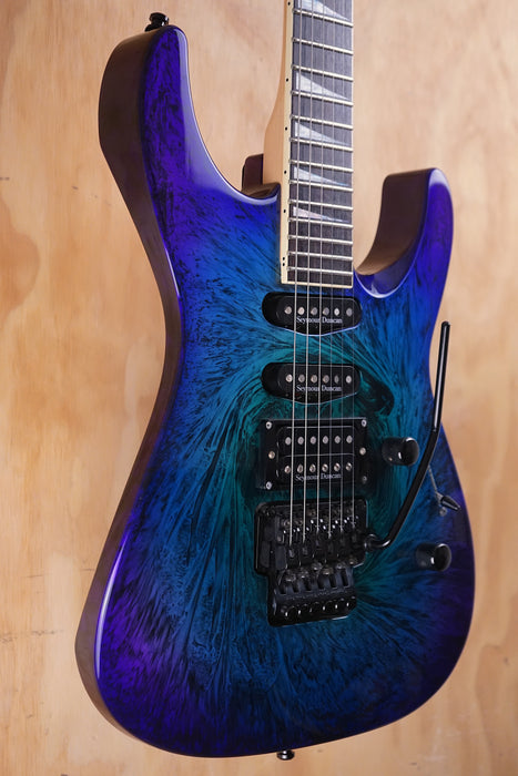 Jackson Pro Dinky DK2 in Eerie Dess Swirl (Made in Japan), (Used, Comm) - Fair Deal Music