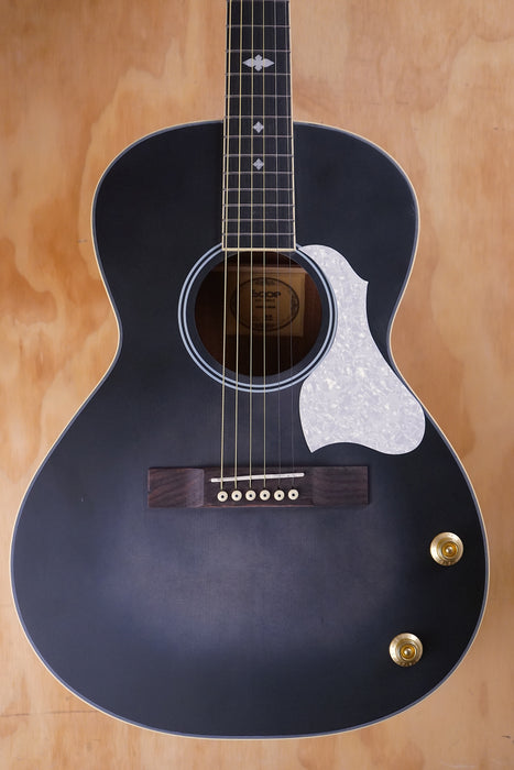 SQOE L001 Parlour sized Electro Acoustic Guitar in Black - Fair Deal Music