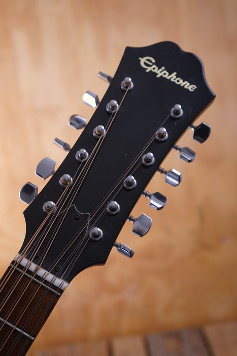 Epiphone ’70s 12-String FT-160SB in Sunburst, (Used)