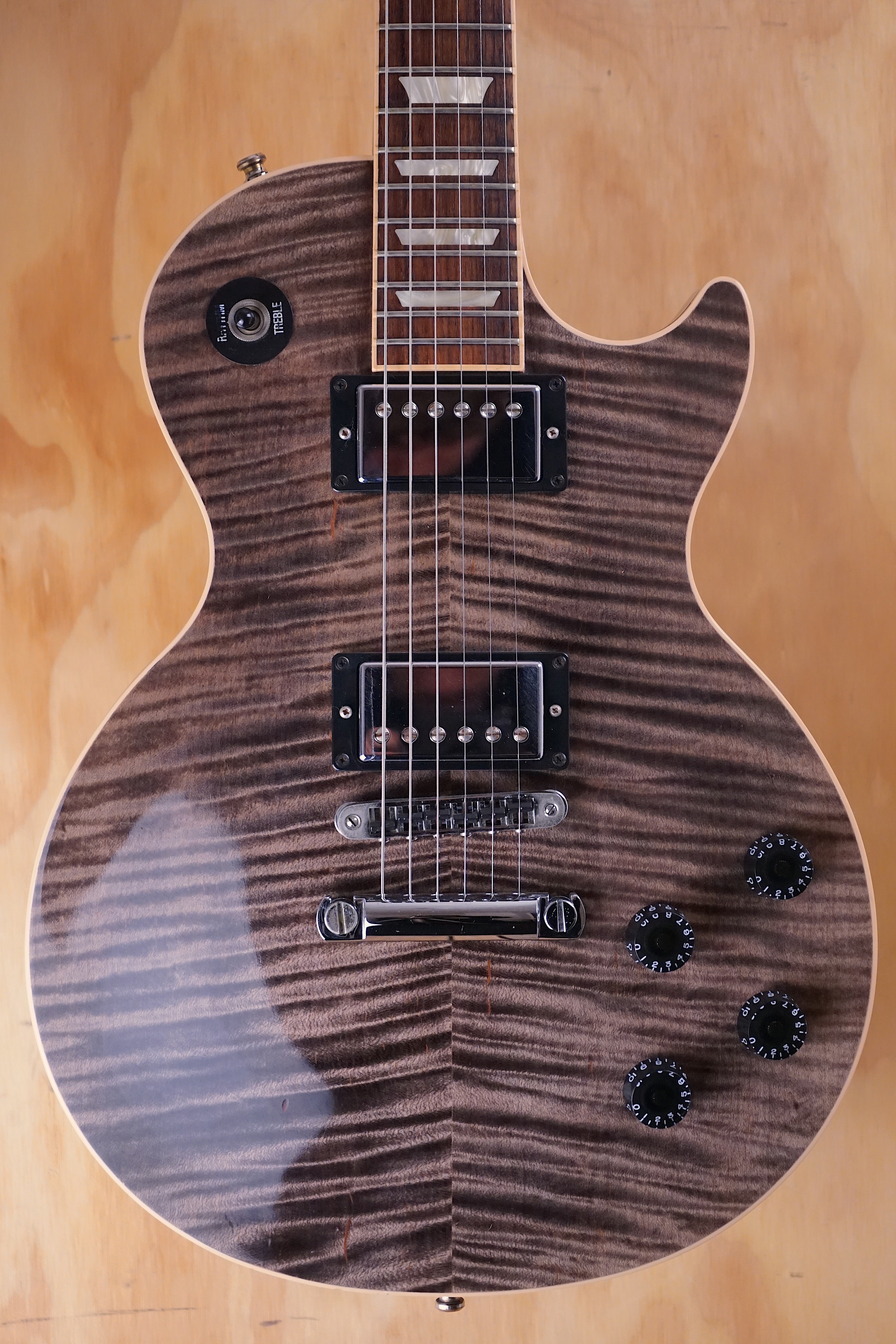 Gibson Les Paul Chad Kroeger Blackwater Electric Guitar, (Used) - Fair Deal Music