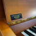 Waldstein Upright Piano in Teak complete with Duet Bench [Used] - Fair Deal Music