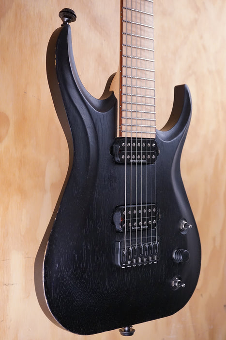 Skervesen Raptor 7 in Satin Black Electric Guitar, (Used) - Fair Deal Music