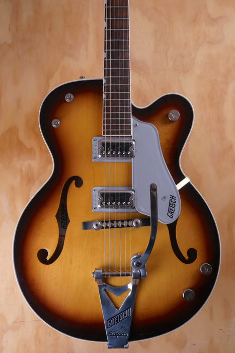 Gretsch 6117 Double Anniversary Shaded Golden Sunburst Hollow-body Electric Guitar, (Used) - Fair Deal Music