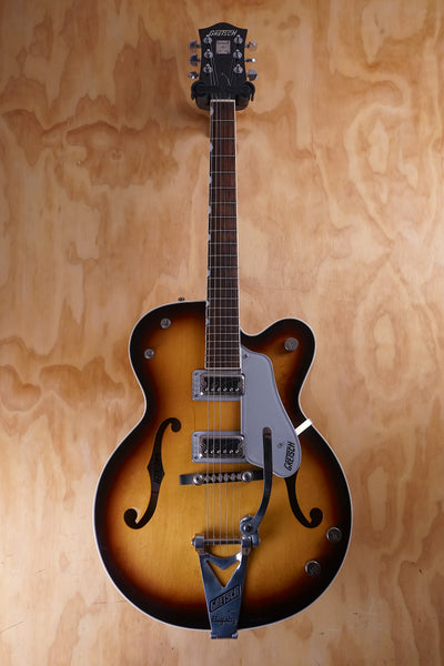 Gretsch 6117 Double Anniversary Shaded Golden Sunburst Hollow-body Electric Guitar, (Used) - Fair Deal Music