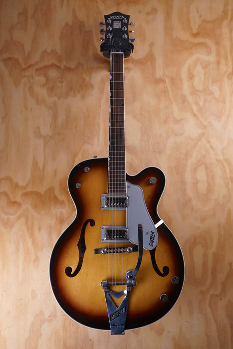 Gretsch 6117 Double Anniversary Shaded Golden Sunburst Hollow-body Electric Guitar, (Used) - Fair Deal Music
