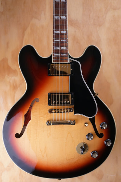 2008 Gibson ES-345 BB King Vintage Sunburst Semi-hollow Electric Guitar, (Nearly New) - Fair Deal Music