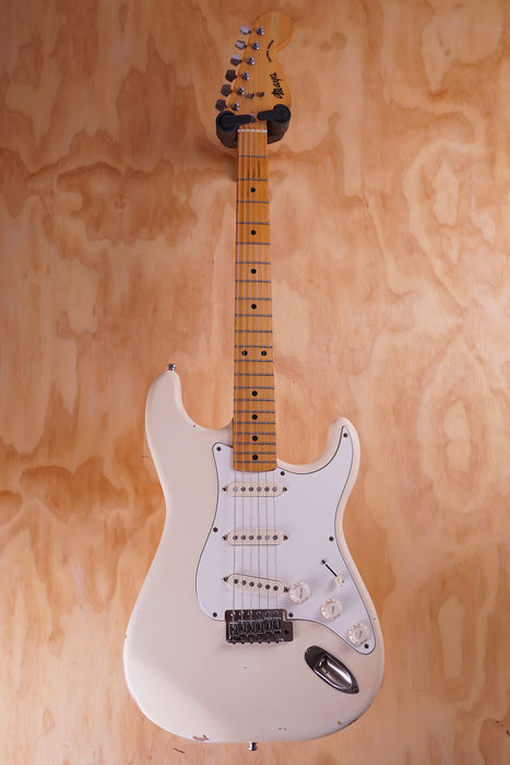 Maya 1970s MIJ Strat in White, USED - Fair Deal Music