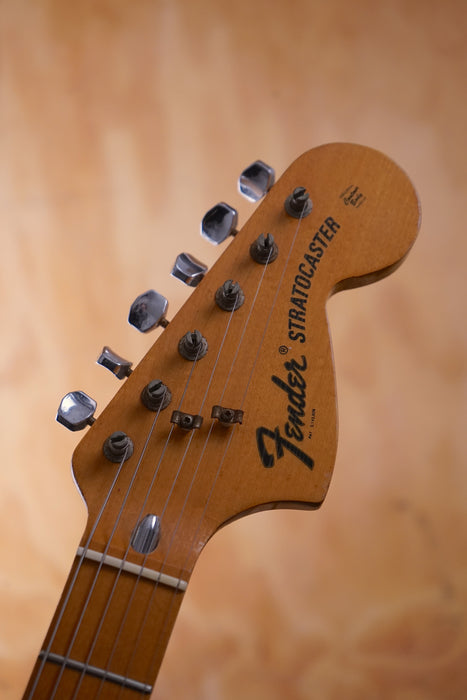 1974 Fender Stratocaster Over-sprayed in Red Electric Guitar, (Used) - Fair Deal Music