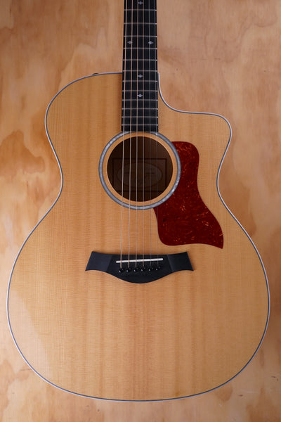 Taylor 214ce-FM DLX Electro-Acoustic Guitar with ES2 Pickup & Hard Case - Used - Fair Deal Music