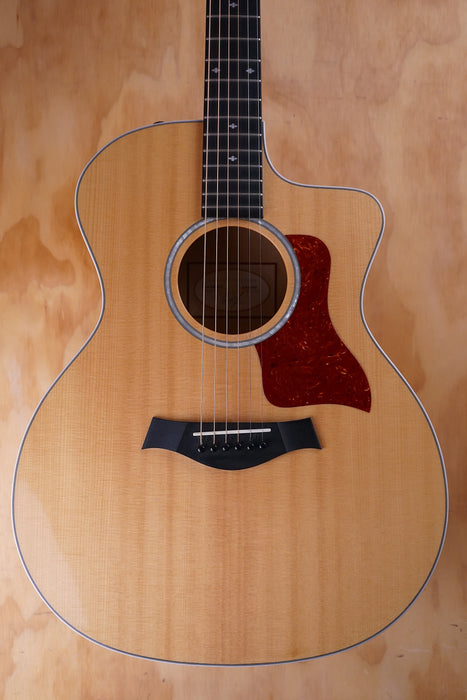 Taylor 214ce-FM DLX Electro-acoustic Guitar, (Used) - Fair Deal Music