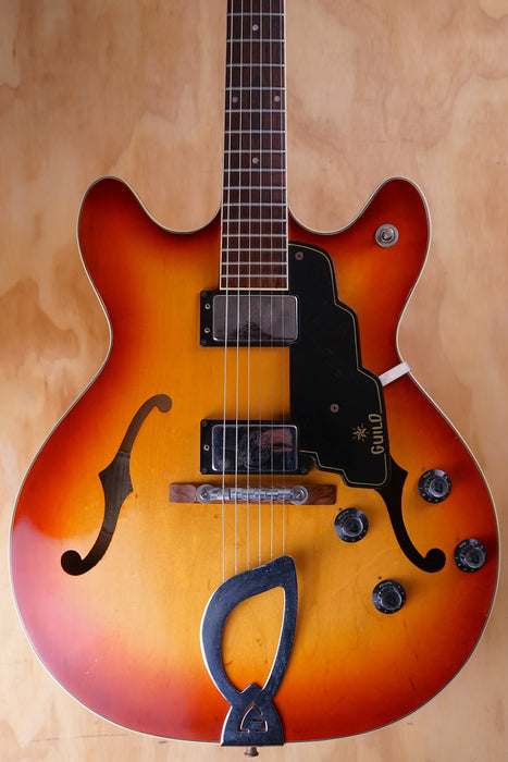 1966 Guild Starfire IV in Sunburst, (Used) - Fair Deal Music