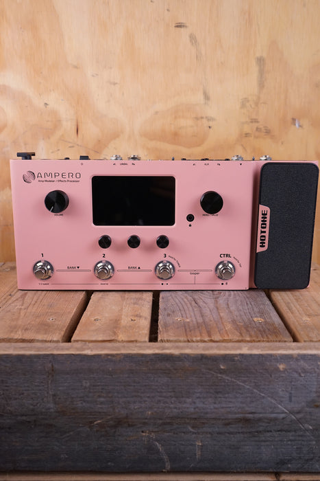 Hotone Ampero Pink Limited Edition Guitar Multi-effect, (Used) - Fair Deal Music
