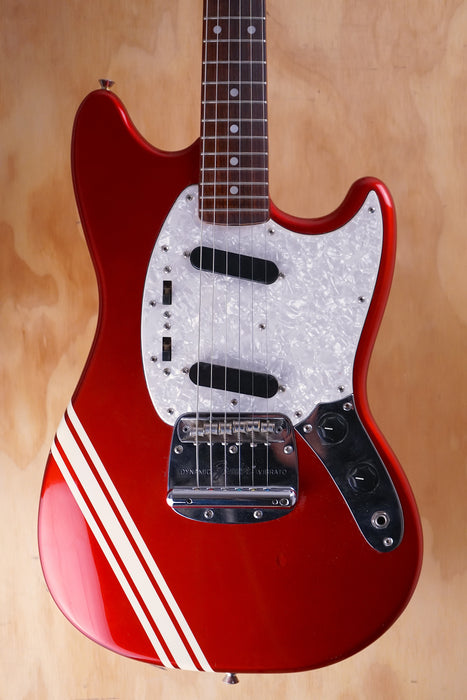 Fender MIJ MG-69 Mustang in Candy Apple Red Electric Guitar, (Used) - Fair Deal Music