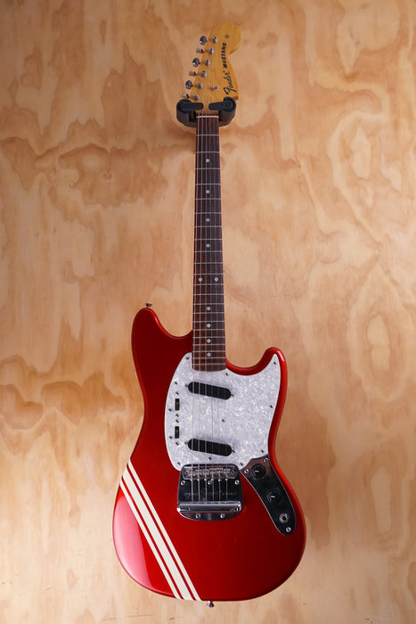 Fender MIJ MG-69 Mustang in Candy Apple Red Electric Guitar, (Used) - Fair Deal Music