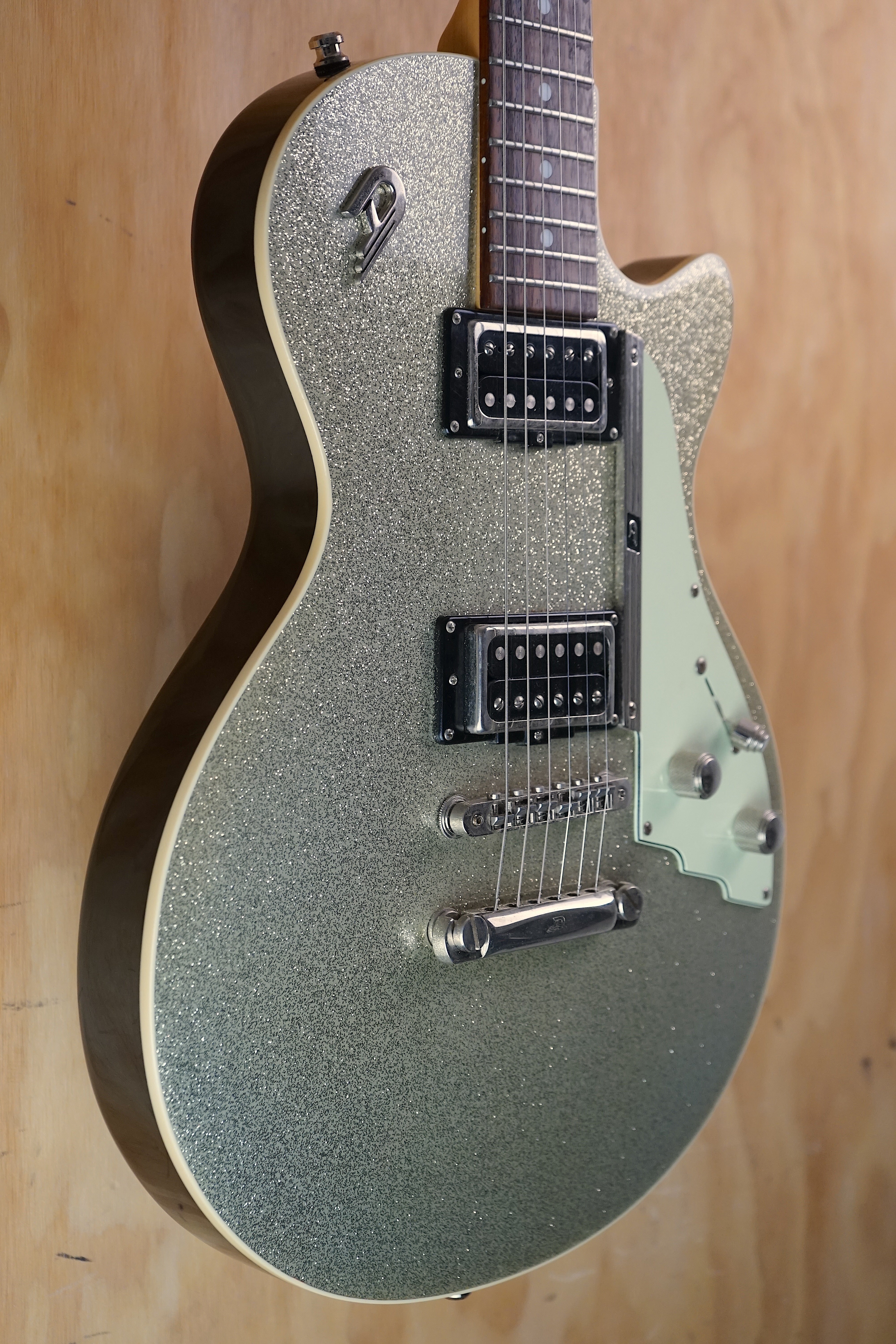Duesenberg Starplayer Special in Silver Sparkle Electric Guitar, (Used) - Fair Deal Music