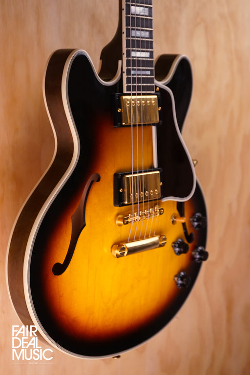 Gibson ES-359 Custom Shop in Sunburst, USED - Fair Deal Music