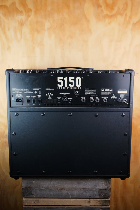 EVH 5150 Iconic 40W 1x12 Black Guitar Combo Valve Amplifier, (Used, Comm) - Fair Deal Music