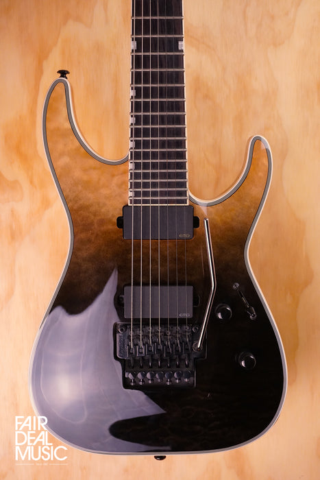 ESP LTD MH-1007 QM Black Fade, USED - Fair Deal Music