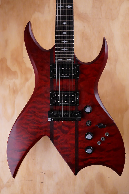 B.C. Rich Legacy Series Rich “B” ST Trans Red Hardtail, (Used) - Fair Deal Music