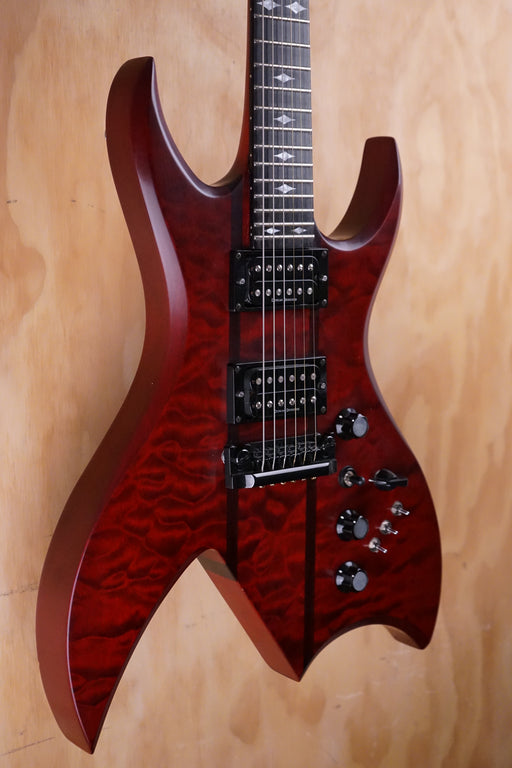 B.C. Rich Legacy Series Rich “B” ST Trans Red Hardtail, (Used) - Fair Deal Music