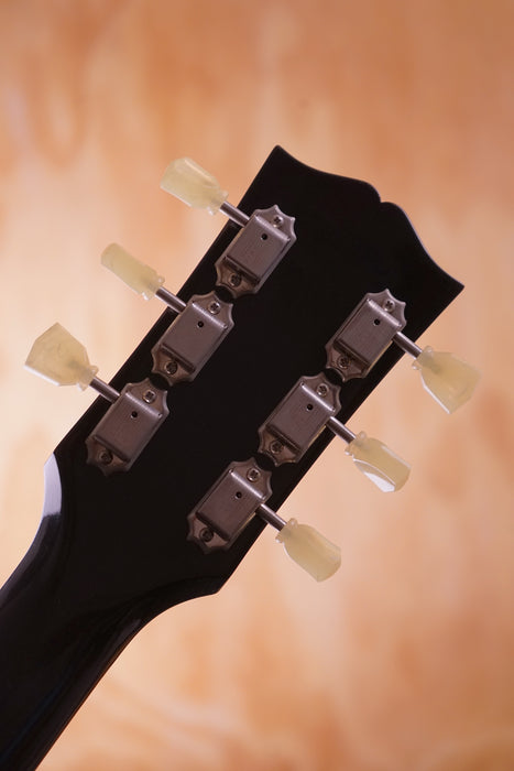 Gibson ES-390 with P90s in Sunburst Flame Top, (Used Comm) - Fair Deal Music