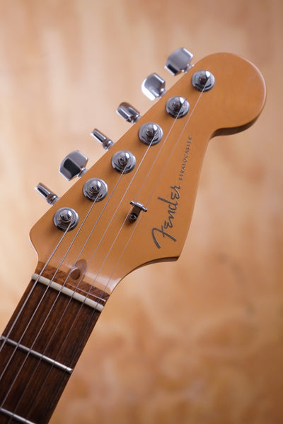 Fender American Deluxe Stratocaster in 3-Colour Sunburst Electric Guitar, (Used) - Fair Deal Music