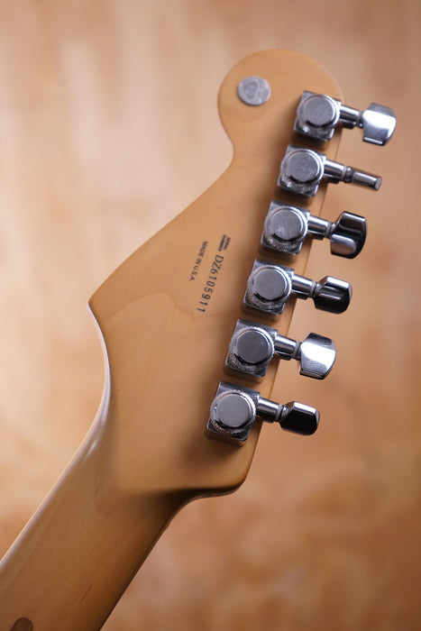 Fender American Deluxe Stratocaster in 3-Colour Sunburst Electric Guitar, (Used) - Fair Deal Music