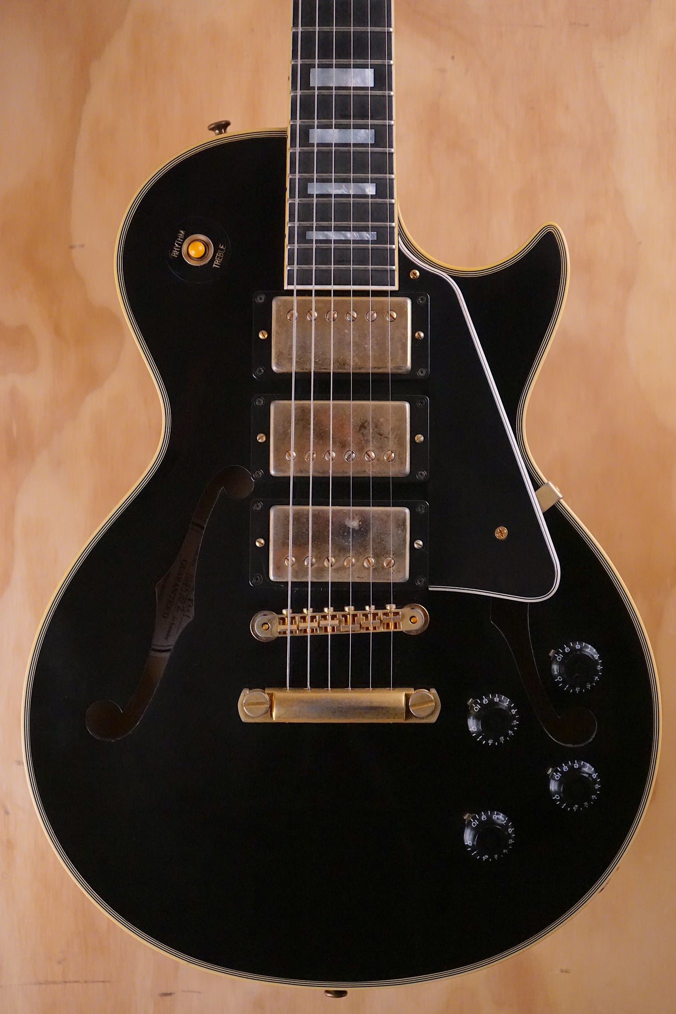 Gibson ES‑Les Paul Custom Black Beauty, (Used) - Fair Deal Music
