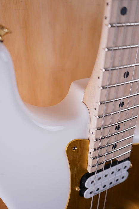 Charvel Pro Mod San Dimas Style 1 HH FR E Snow White, Open Box - Fair Deal Music