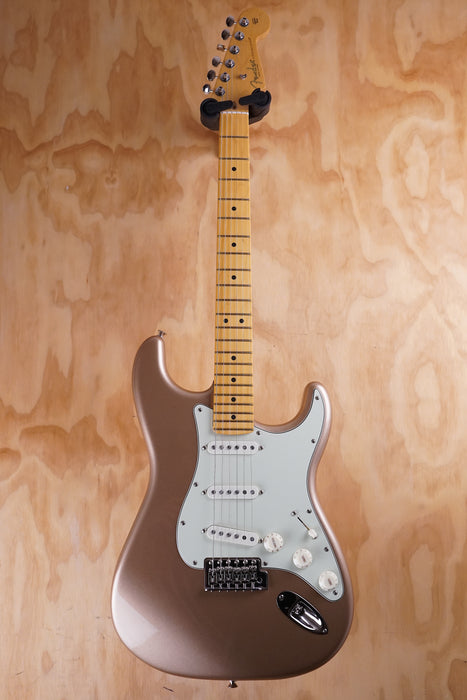 Fender American Professional Classic Stratocaster, Maple Fingerboard, Faded Firemist Gold, Ex-Display - Fair Deal Music