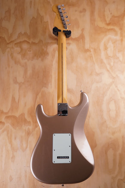 Fender American Professional Classic Stratocaster, Maple Fingerboard, Faded Firemist Gold, Ex-Display - Fair Deal Music