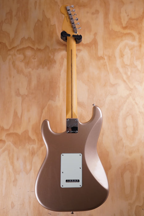 Fender American Professional Classic Stratocaster, Maple Fingerboard, Faded Firemist Gold, Ex-Display - Fair Deal Music