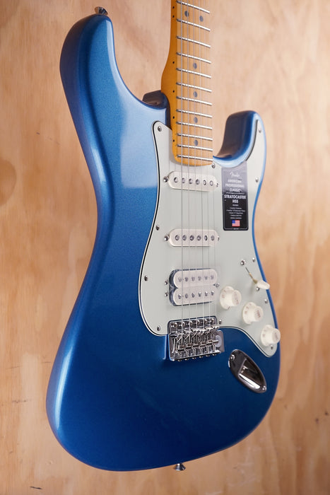 Fender American Professional Classic HSS Stratocaster, Maple Fingerboard, Faded Lake Placid Blue, Ex-Display - Fair Deal Music