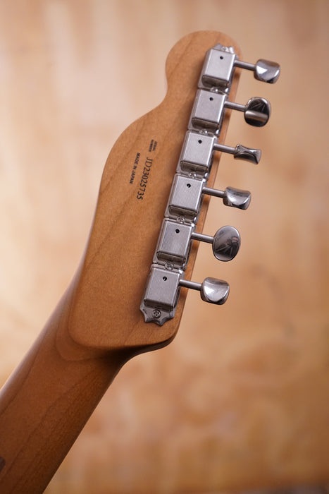 Fender MIJ Hybrid Telecaster Custom Limited Run Gold, Ex-Display, Electric Guitar - Fair Deal Music