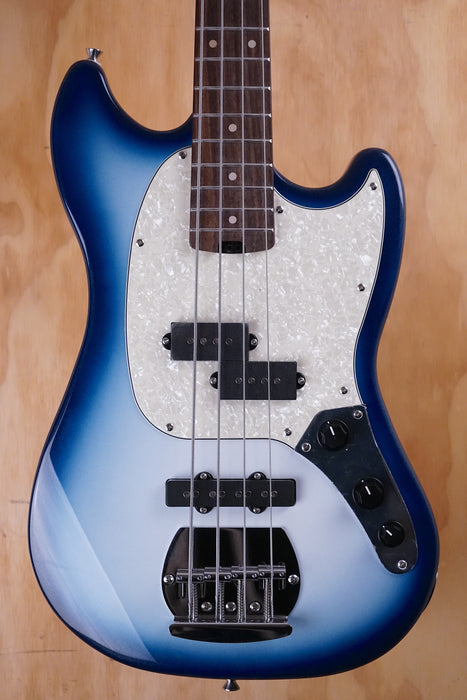 SQOE SjB400 Short Scale Bass in Blue Burst - Fair Deal Music