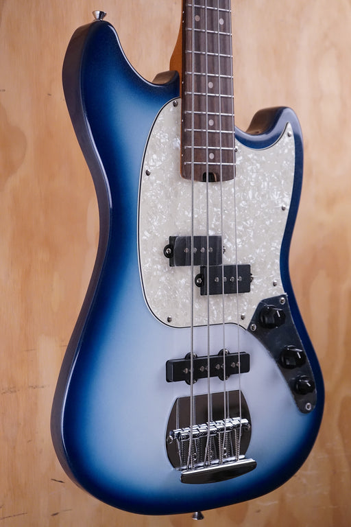 SQOE SjB400 Short Scale Bass in Blue Burst - Fair Deal Music