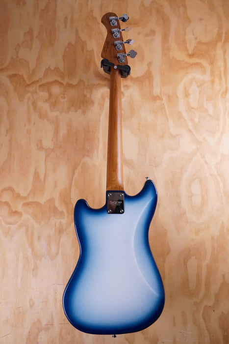 SQOE SjB400 Short Scale Bass in Blue Burst - Fair Deal Music