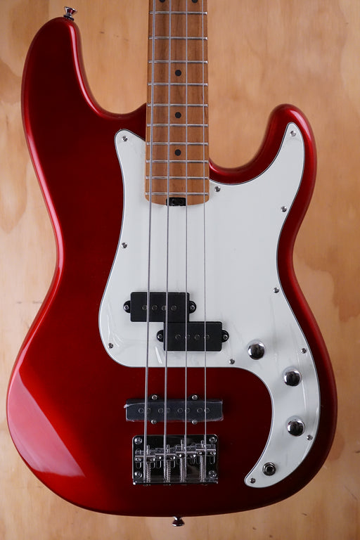 SQOE SPJ600 PJ-Style Bass in Red - Fair Deal Music