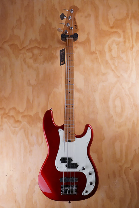 SQOE SPJ600 PJ-Style Bass in Red - Fair Deal Music