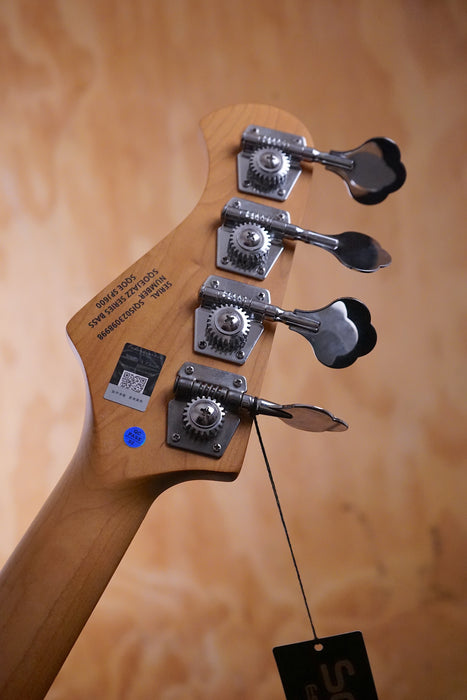 SQOE SPJ600 PJ-Style Bass in Red - Fair Deal Music
