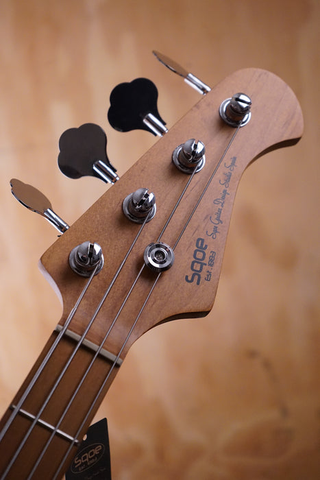 SQOE SPJ600 PJ-Style Bass in White - Fair Deal Music