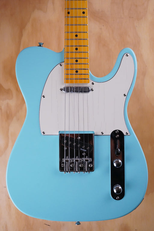 SQOE SETL250 T-Style Electric Guitar Sonic Blue - Fair Deal Music